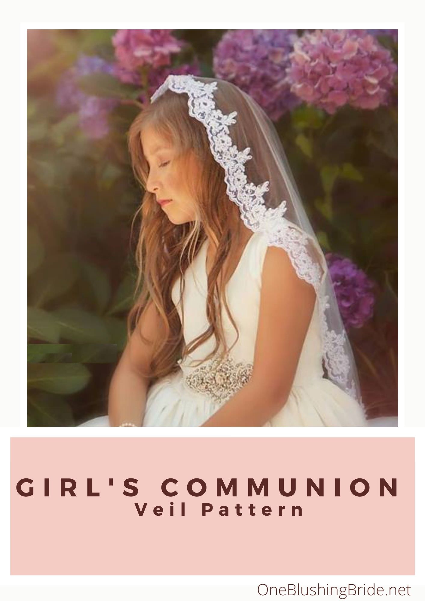 First Communion Veil Girls, Communion Accessories, Communion Veil Kids