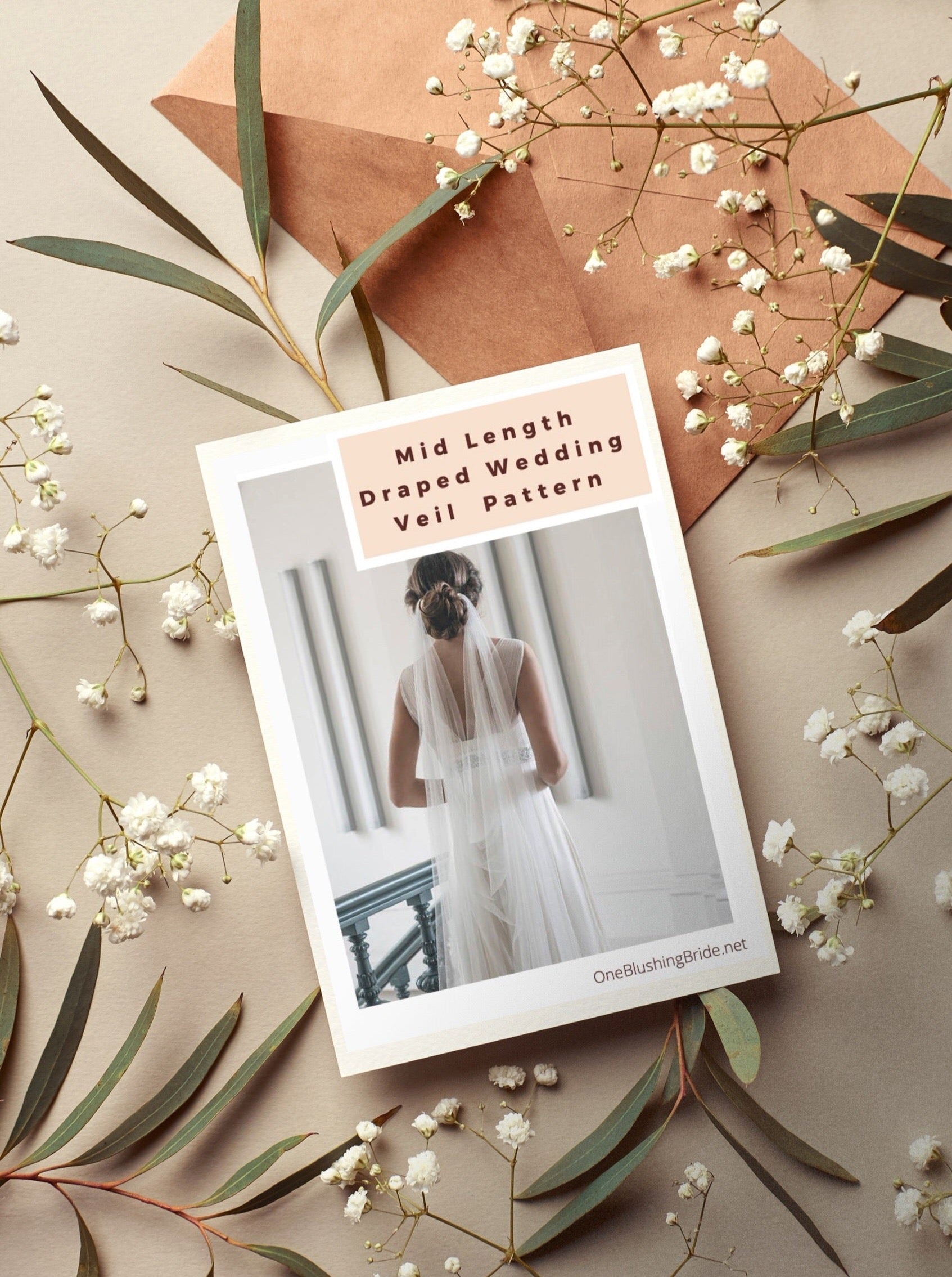 DIY First Holy Communion Lace Veil for Girls, Pattern PDF Tutorial for –  One Blushing Bride Custom Wedding Veils